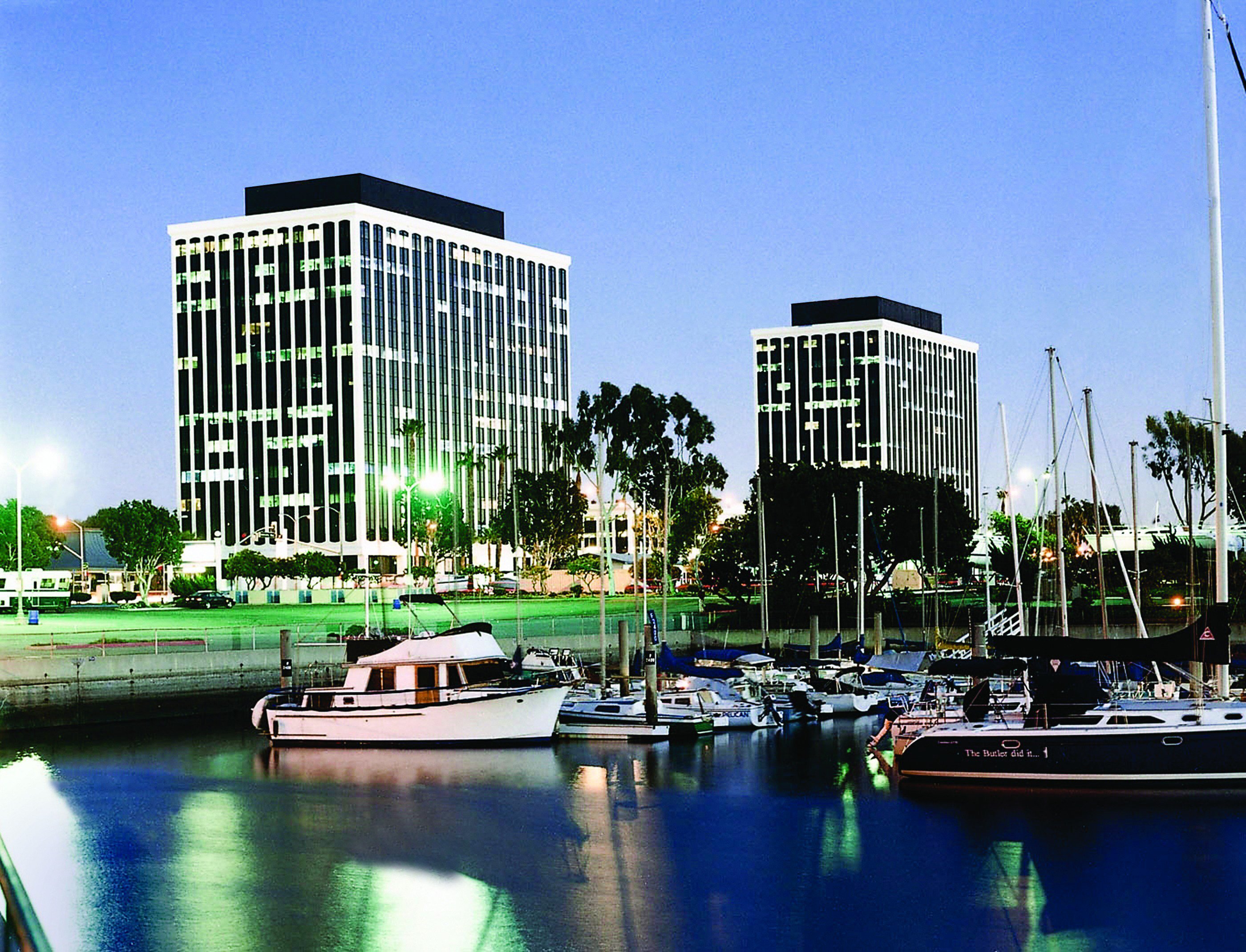 View of the ISI West building in Marina del Rey, CA