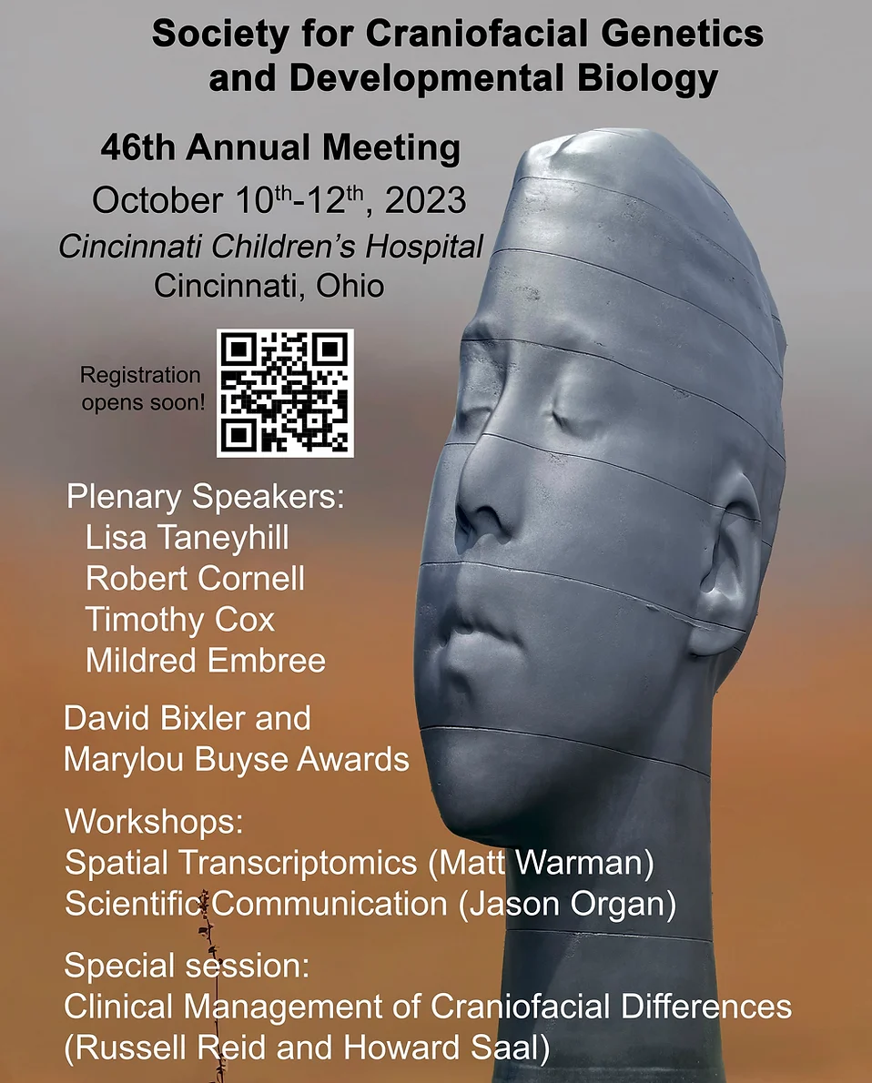 Flyer for SCGDB 2023 Annual Meeting