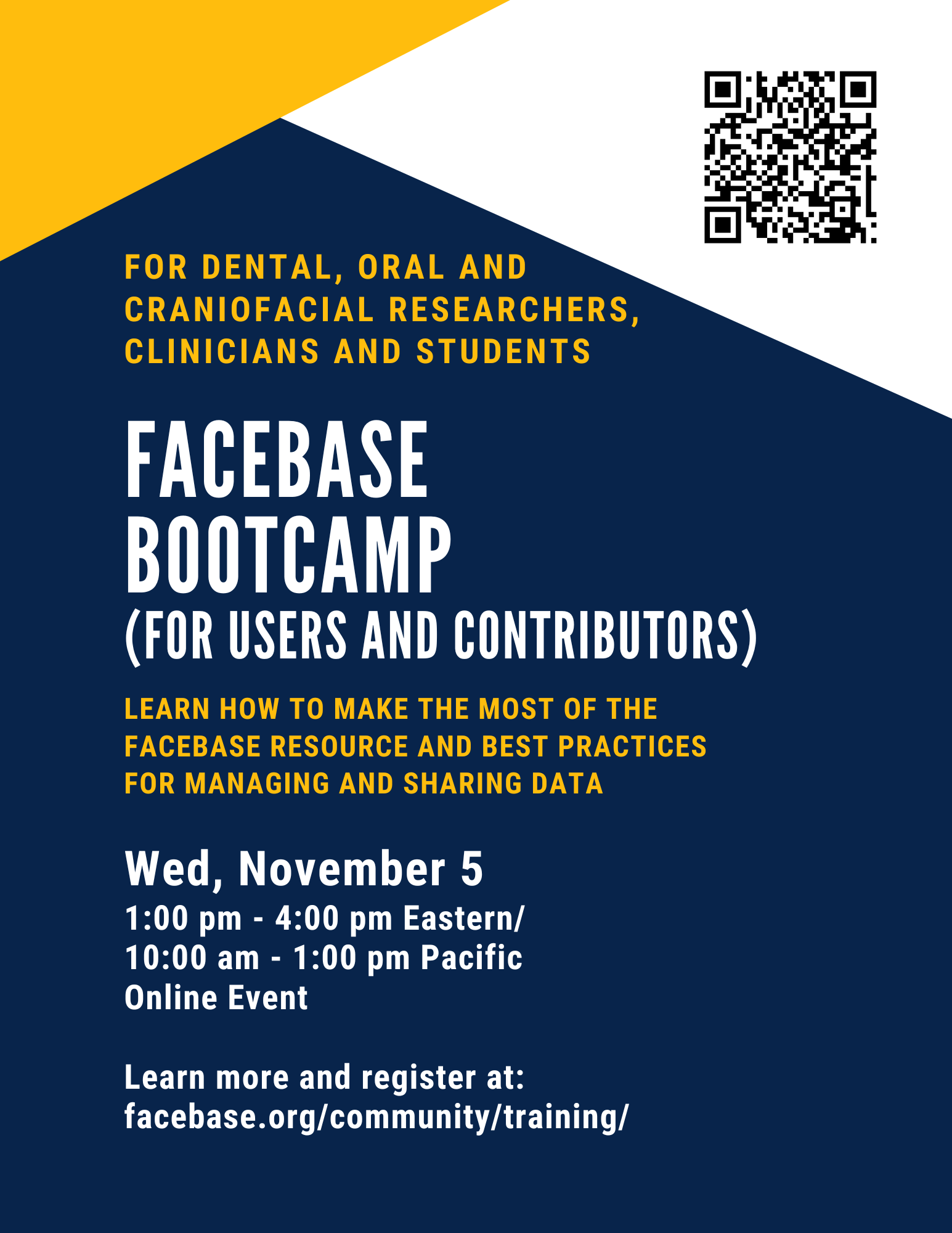 Flyer for Bootcamp