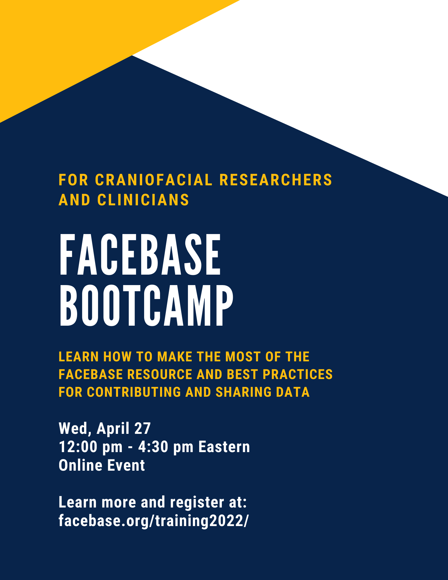 Flyer for Bootcamp